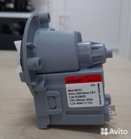 Насос сливной Askoll для стиральной машины