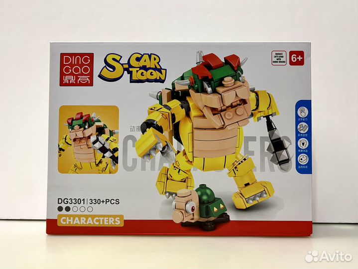 Конструктор Марио Боузер совместим с Лего