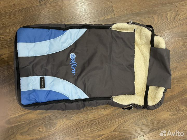 Зимний конверт в коляску womar