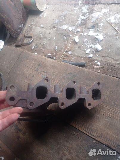 Коллектор выпускной деу матиз