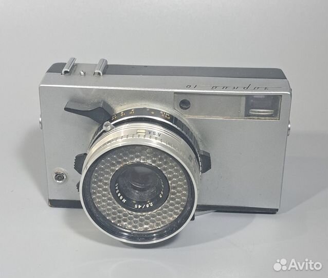 Фотоаппарат Зоркий 10 с фотовспышкой, СССР