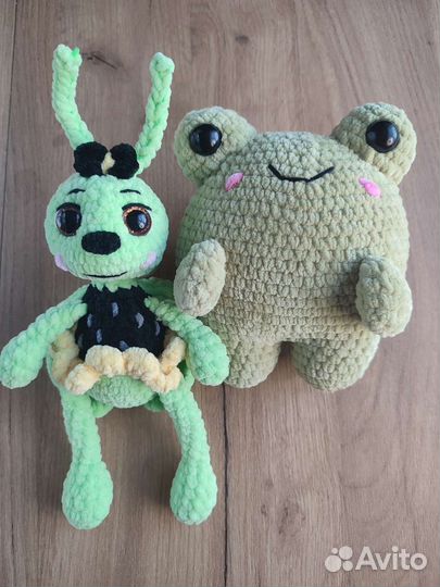 Вязаные игрушки ручной работы