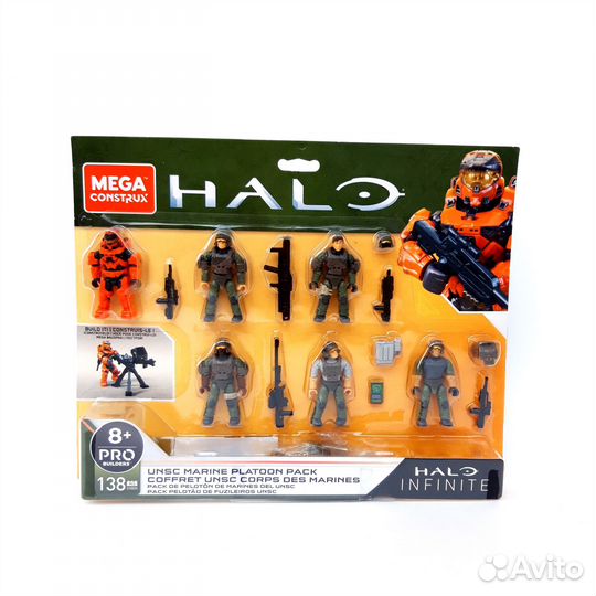 Halo Mega Bloks набор морпехи - конструктор