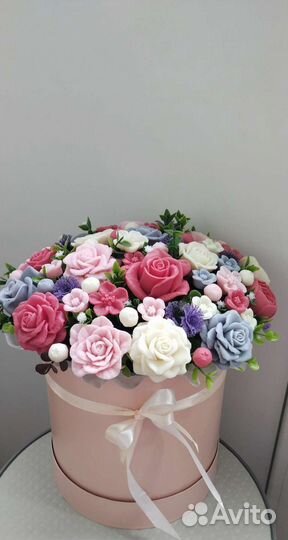 Букет цветов из мыла