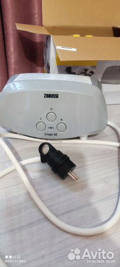 Водонагреватель проточный Zanussi 3 logic 5,5TS