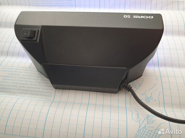 Ультра просмотровой детектор валют банкнот DOR 50