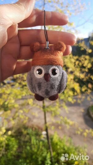 Брелки ручной работы. Валяные из шерсти на заказ