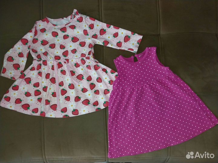 Детские вещи пакетом на девочку 68-74-80 размер