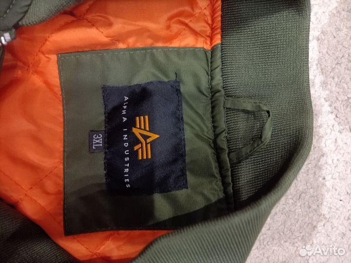 Куртка бомбер Alpha Industries