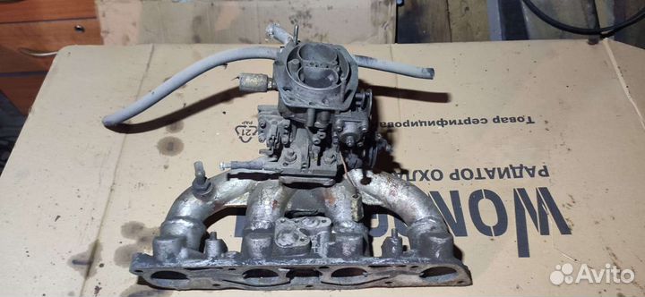 Свап mercedes 124 2.3 на карбюратор 1989г