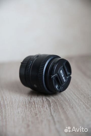 Объектив nikon 50mm 1,8D