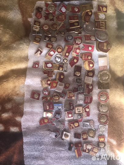 Значки ленина СССР