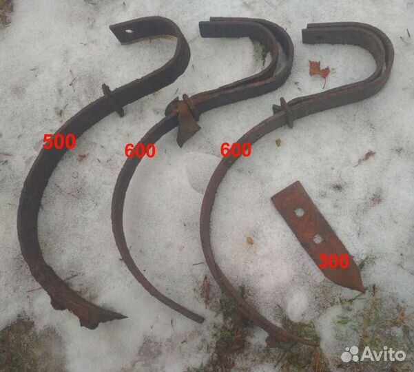 Подвеска, комплект (траки / лемеха / отвалы)