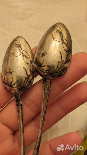 Ложка серебро 84 пробы