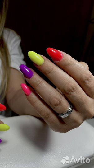 Маникюр гель лак, Титановые ногти