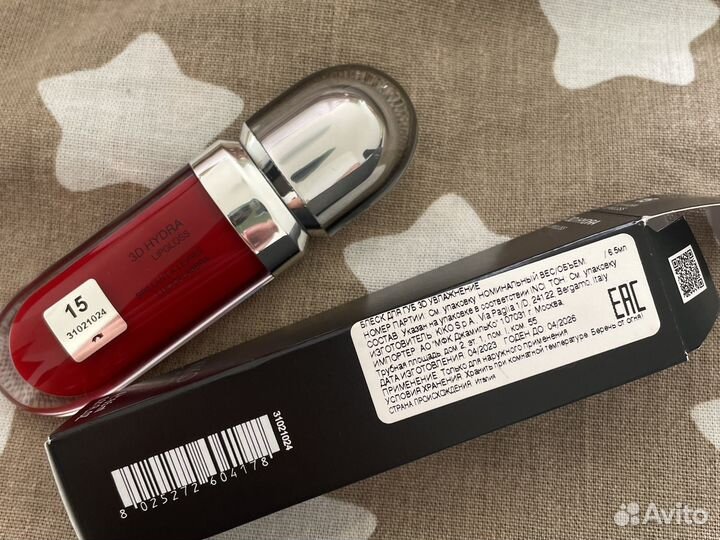 Блеск для губ kiko milano