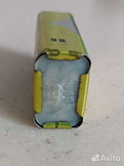 Батарейка крона корунд СССР 1990год