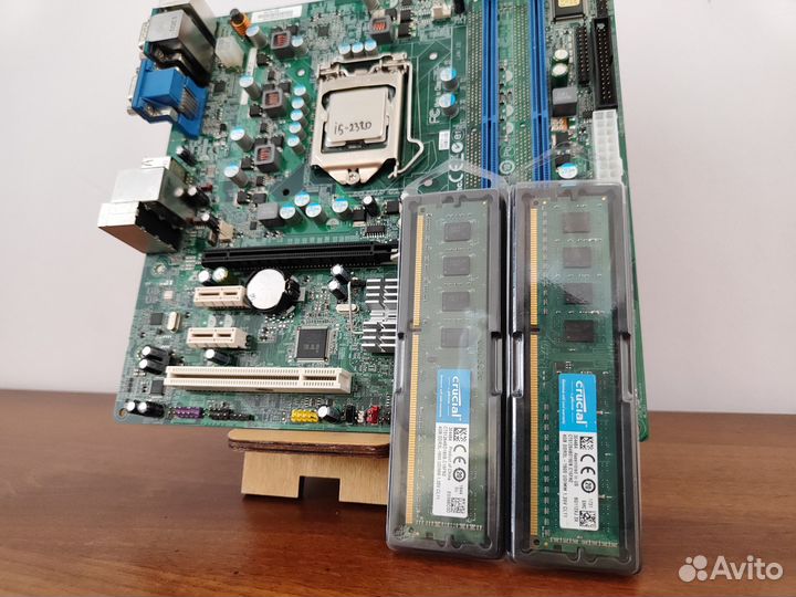 Материнская плата 1155+i5-2320+DDR3-8Gb