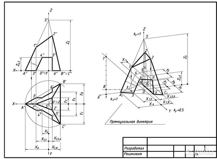 Инженерная графика, черчение и 2D,3D чертежи