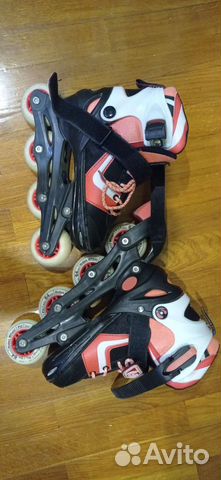 Роликовые коньки детские раздвижные