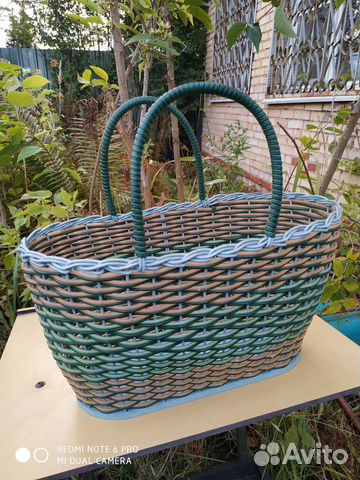 Корзина большая плетёная, в т.ч. декоративные