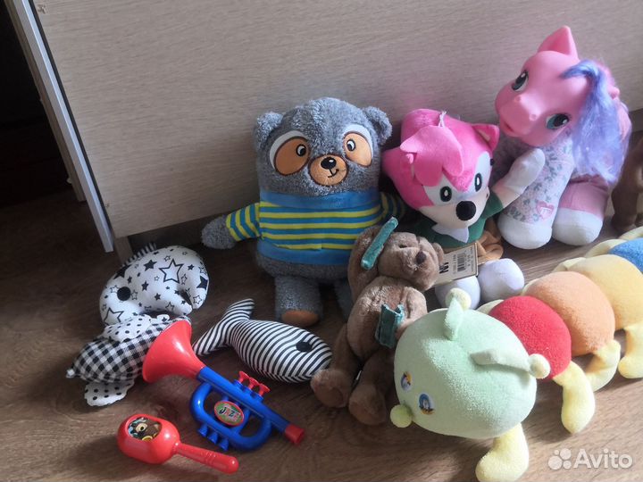 Пакет мягких игрушек
