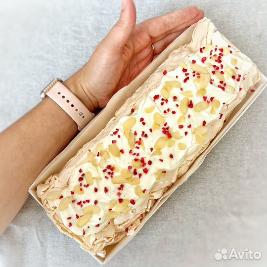 Меренговый рулет