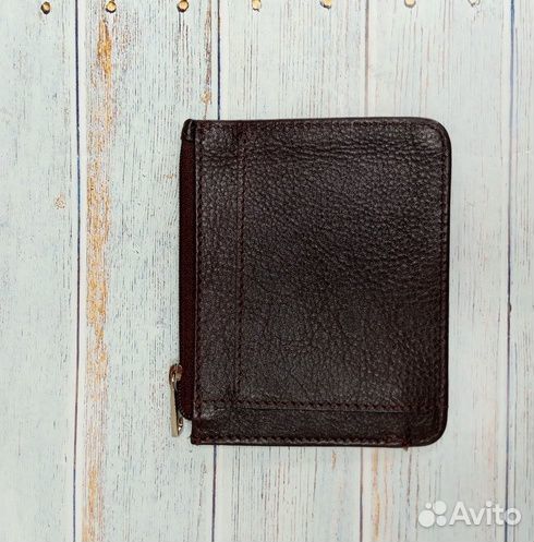 Картхолдер для пластиковых карт из натуральной ко