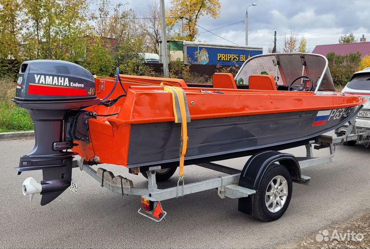 Казанка 5м4+yamaha 40 enduro