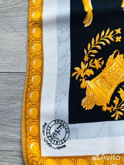 Шёлковый платок винтаж