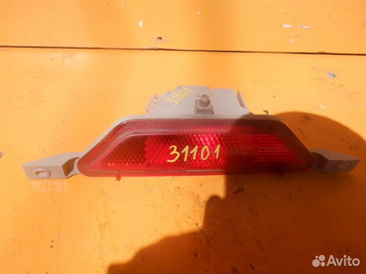 Фонарь заднего бампера центральный Renault/ Koleos/ HY0/ до 06.2016г./ к.т.№26580JY00A