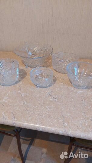 Ваза хрустальная СССР