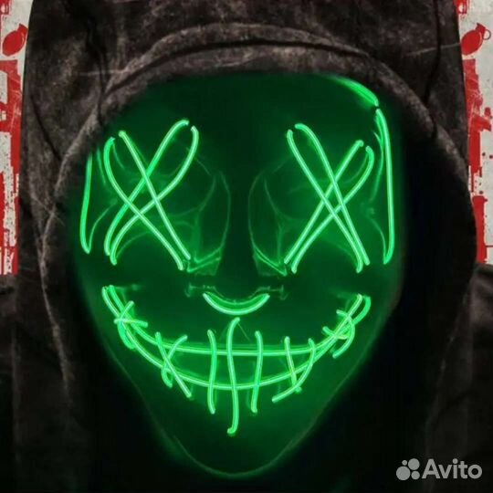 Маска убийцы из триллера 