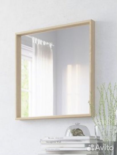 Зеркало Икеа Нисседаль 65*65 Бронь