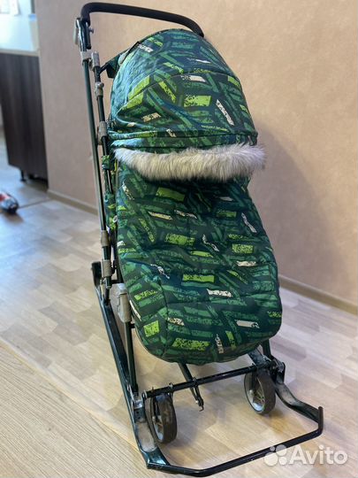 Детские санки коляска