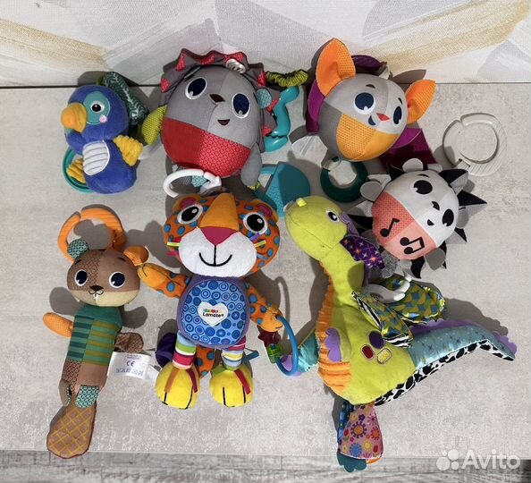 Погремушка, подвески на коляску tiny love, lamaze