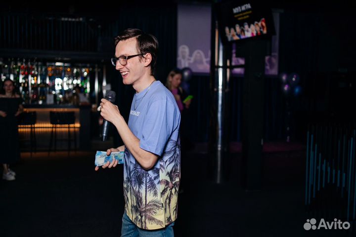 Ведущий + dj, аниматоры на выезд, шоу