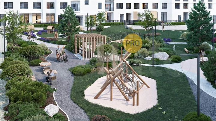 2-к. квартира, 61,6 м², 2/13 эт.