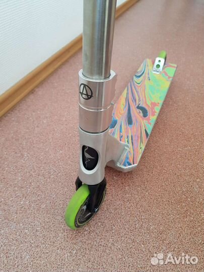 Трюковой самокат кастом парк