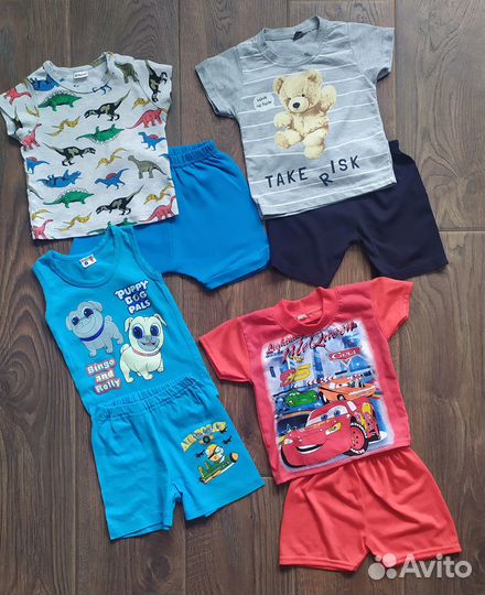 Костюмчики для мальчика р. 74