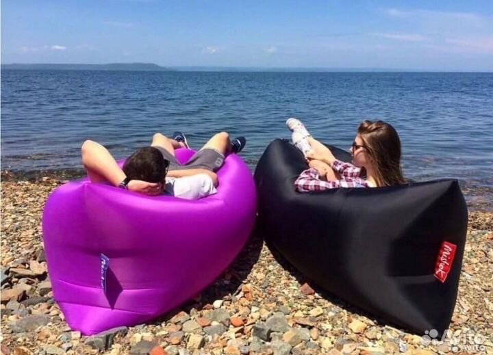 Ламзак надувной диван биван матрац