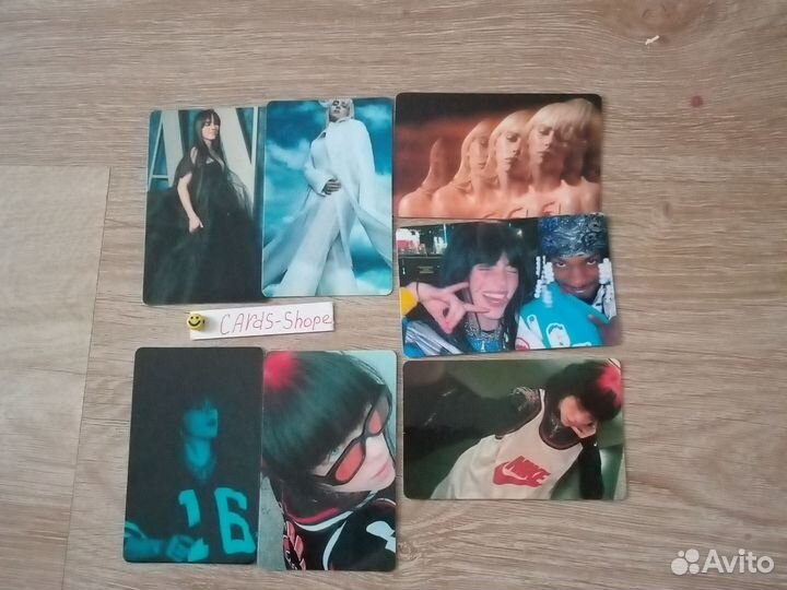 Карты Billlie Eilish