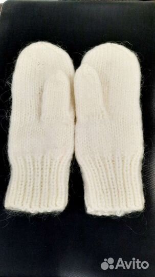 Варежки из козьего пуха