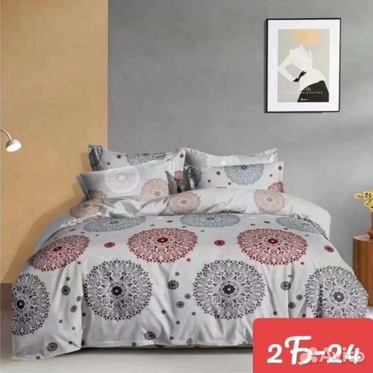 Комплект постельного белья евро