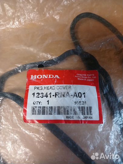 Прокладка клапанной крышки Honda 1.8-2.0 л (Civic