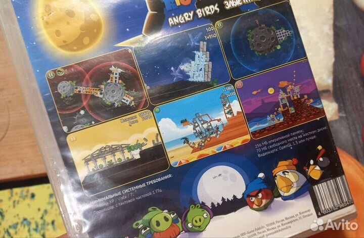 Диск игра angry birds