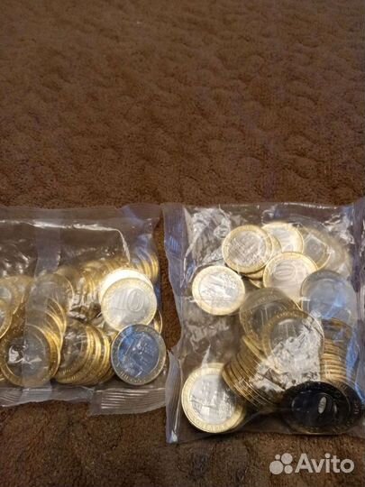 Монета биметалл. Козельск ммд 2020г