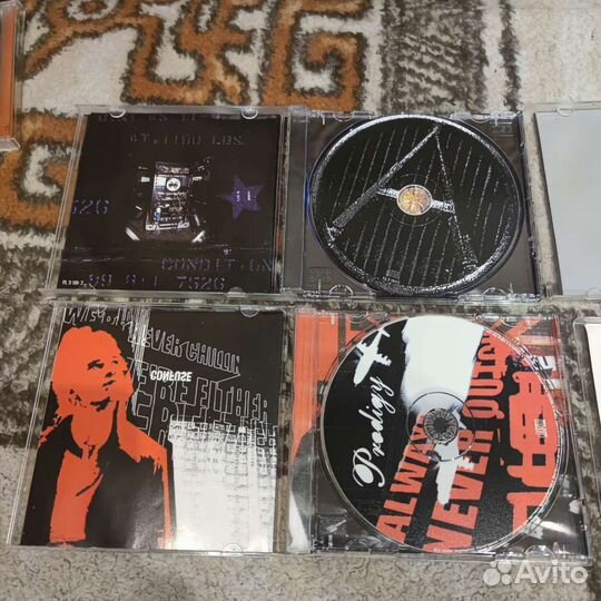 The prodigy cd 4 штуки пиратские