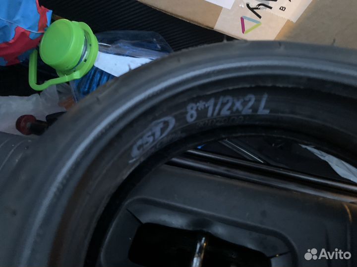 2 оригинальные покрышки с камерами для Xiaomi 365