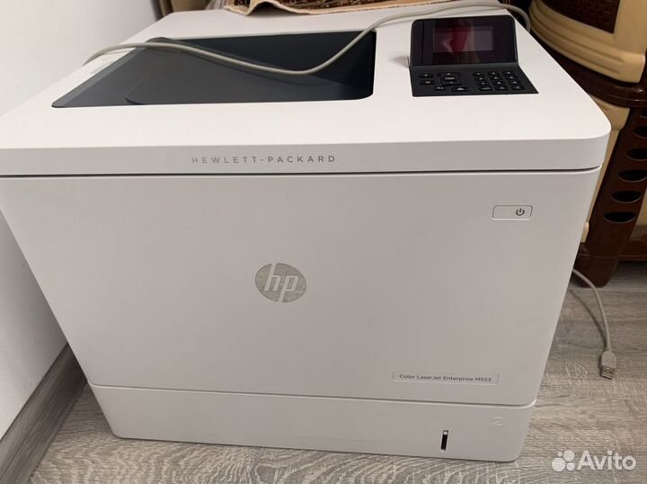 Профессиональный цветной Лазерный принтер HP M553n